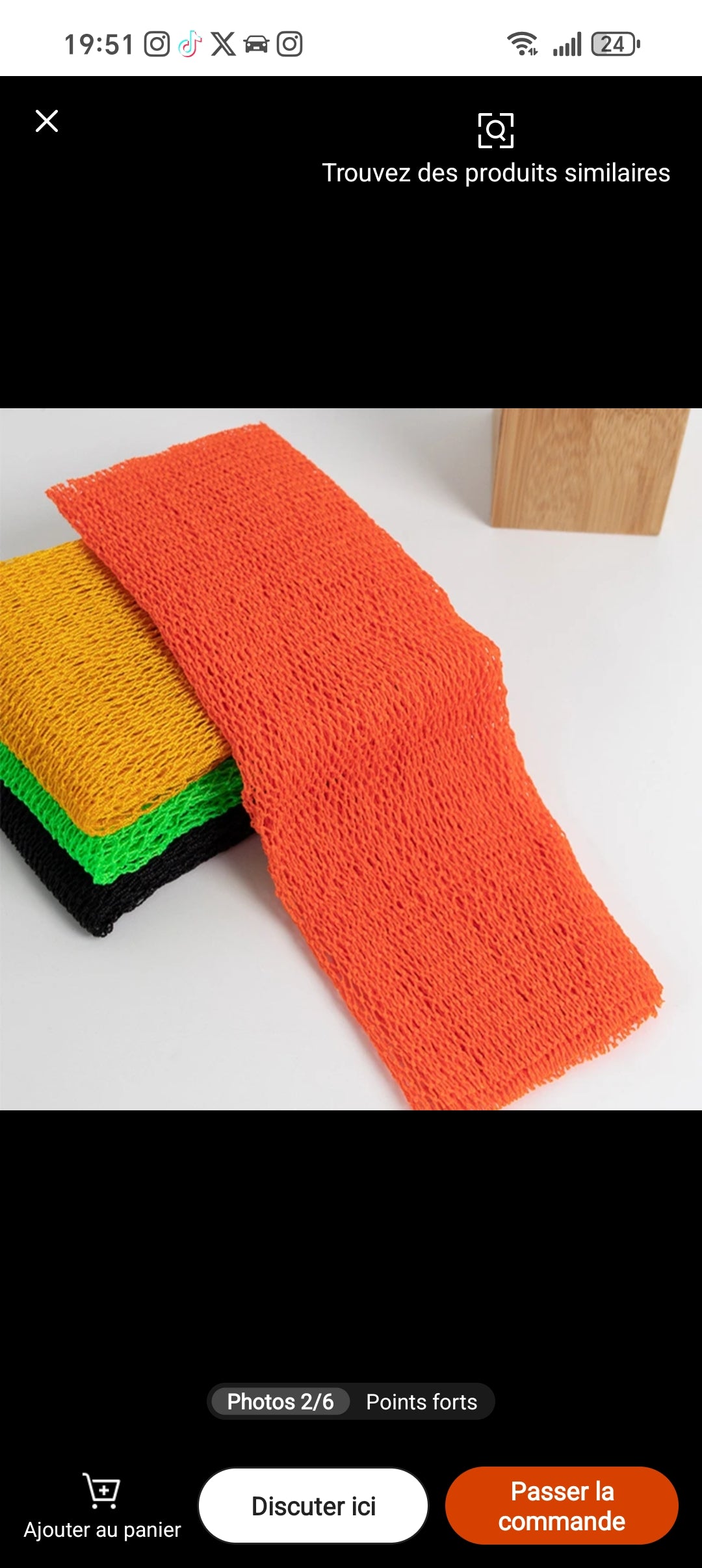 ÉPONGE VOTCHUI DURABLE dans tous ses angles